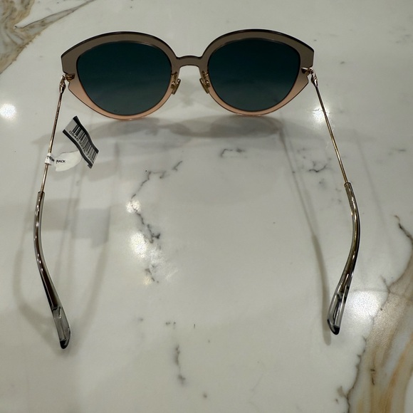 Dior Gold and Pink Cat Eye Sunglasses main image 9